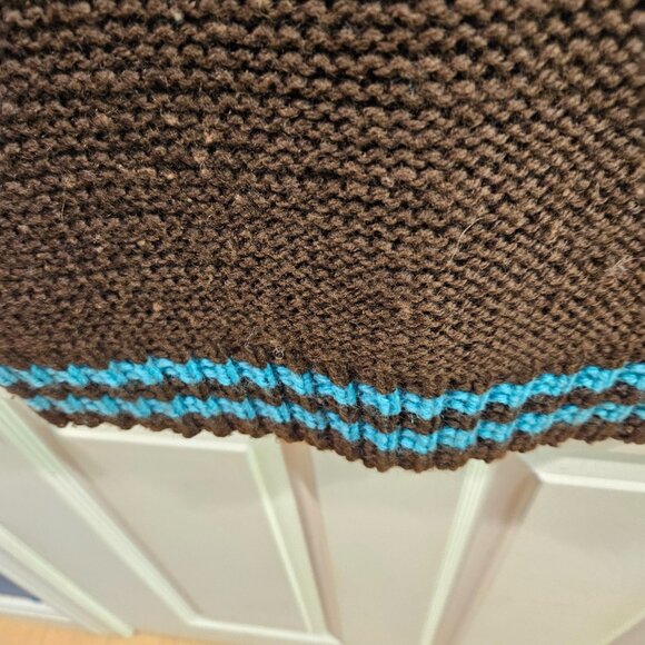 Vintage Mens wool weave vest - Picture 13 of 16